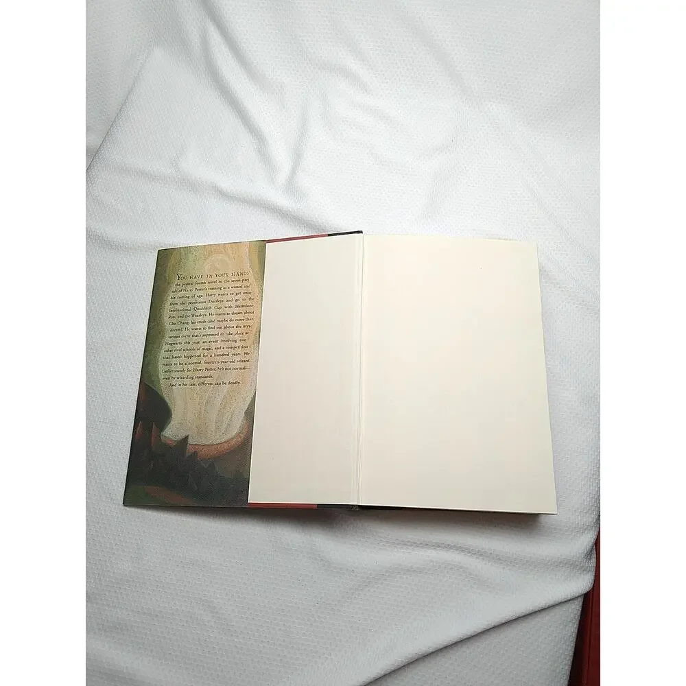 Harry Potter Goblet Of Fire First Print Edition Book Errors 291 667 Hardcover
